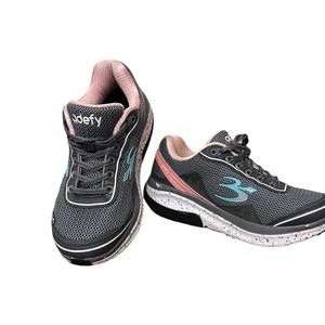 Gravity Defyer Women's GDEFY Mighty Walk Athletic Shoes Navy Blue/Pink Size 7.5